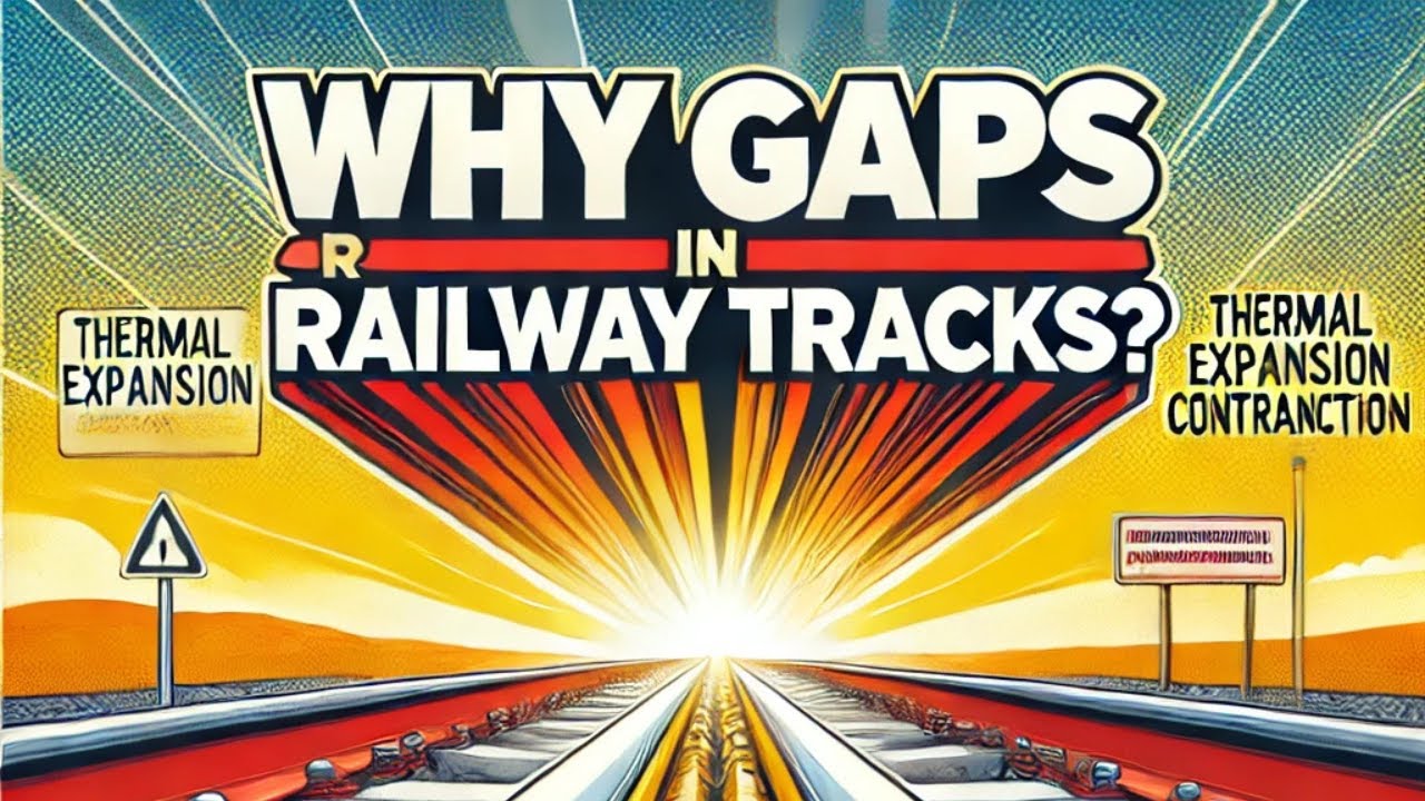 Why Railway Tracks Have Gaps: The Science Explained!