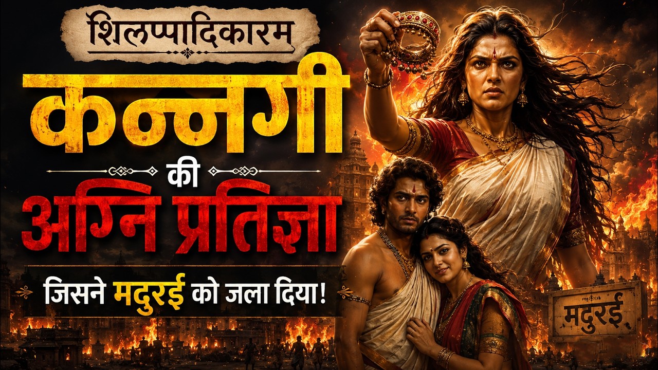शिलप्पादिकारम: कन्नगी और कोवलन की कथा | Silappadikaram: Story of Kannagi & Kovalan