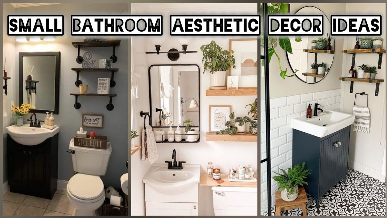 Small Bathroom Decor Ideas|Aesthetic Bathroom Decor Ideas|Small bathroom Ideas|Small bathroom|