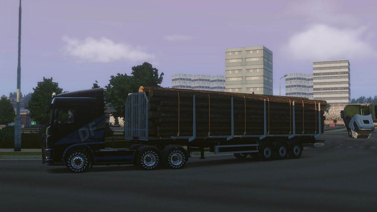 Cargo Logs | Total Weight 26 Ton / Nuremberg to Munich - Distance (232 Km)