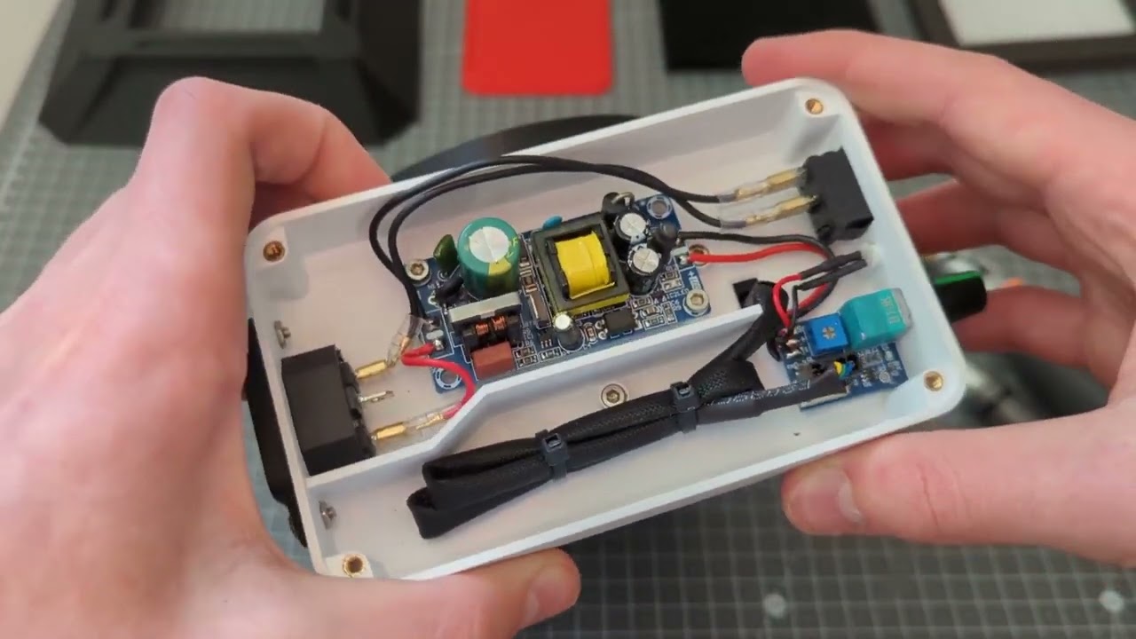 Dual-Filter Solder Fume Extractor Assembly Video - no sound