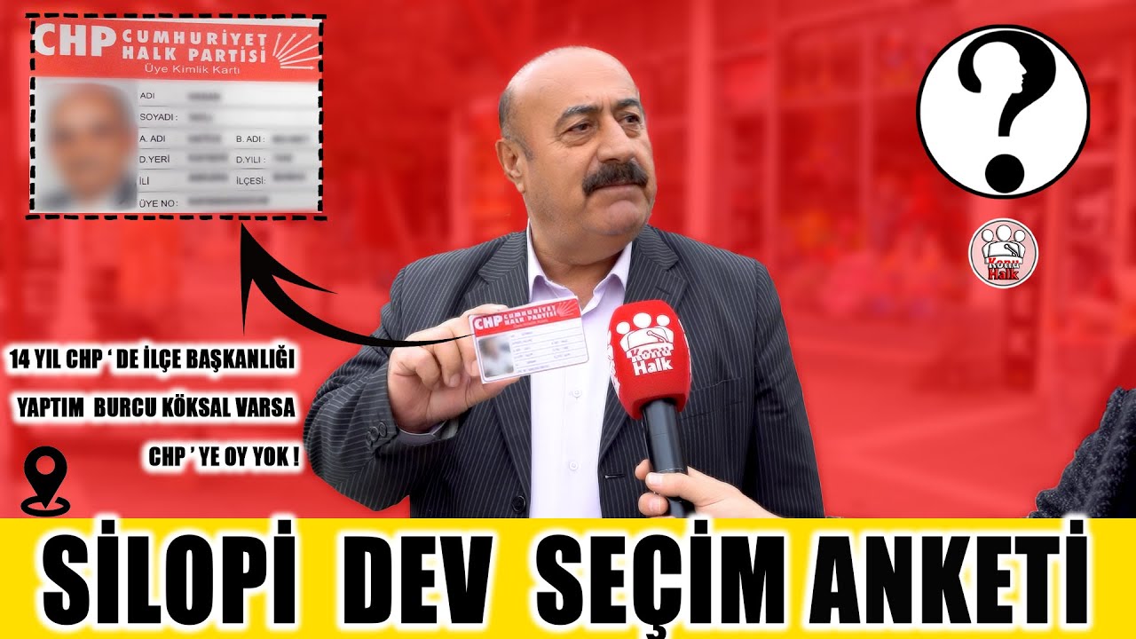 SİLOPİ  DEV SEÇİM ANKETİ