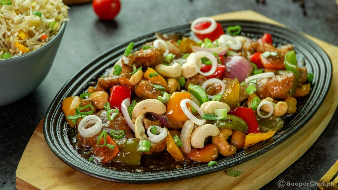Cashew Chicken Recipe by SooperChef