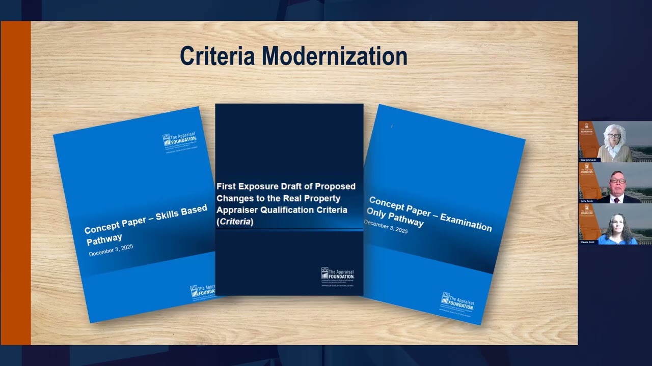 AQB Webinar on Exposure Draft of Proposed Changes to the Criteria