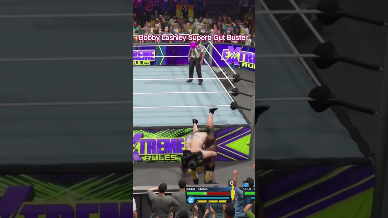 Bobby Lashley Superb Gut Buster 😈