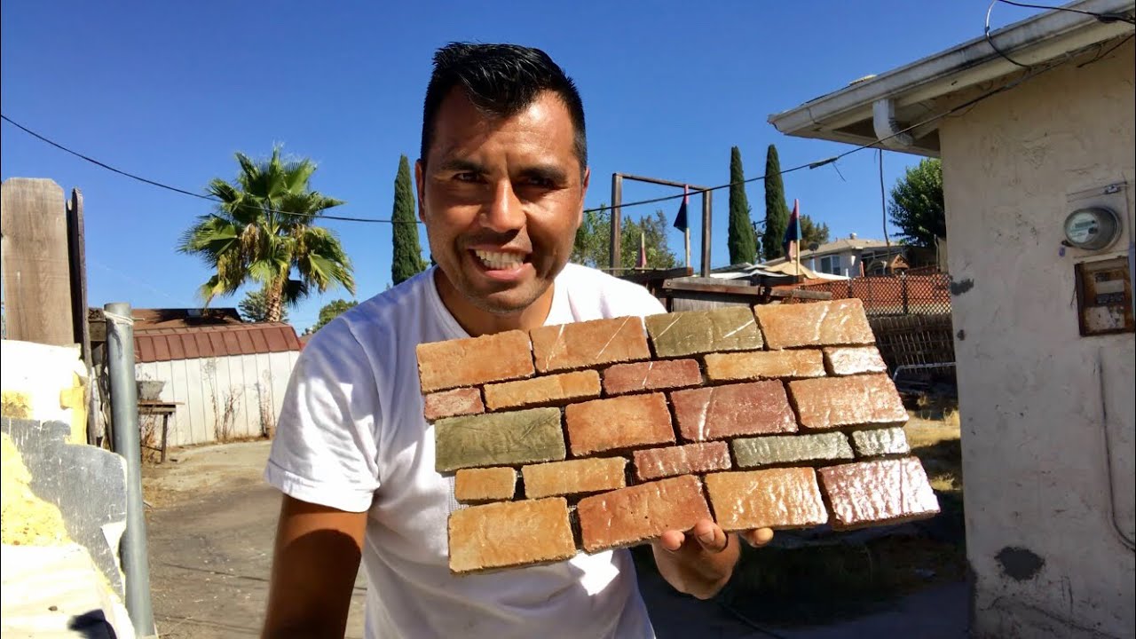 COMO HACER REVESTIMENTOS DE $1 DOLAR/ making $1 dollars backsplash stones