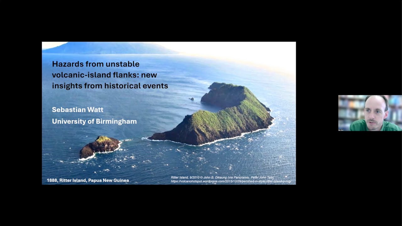 3.3 Sebastian Watt - Hazards from unstable volcanic-island flanks