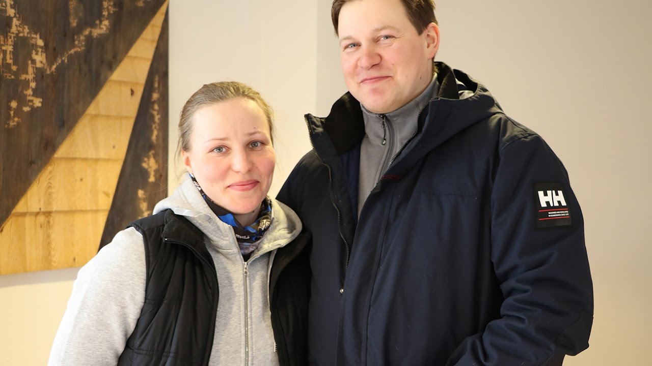 Haastattelussa Jutta Ihalainen ja Antti Ojanperä
