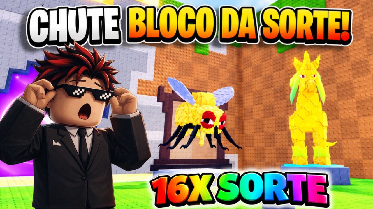 EVENTO CHUTE UM BLOCO DA SORTE #tazoblox #chuteumblocodasorte #brainrot