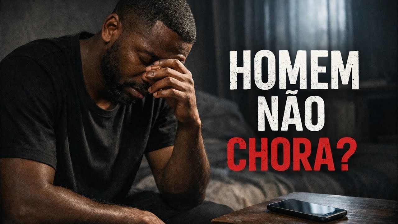 Homem não chora, né?