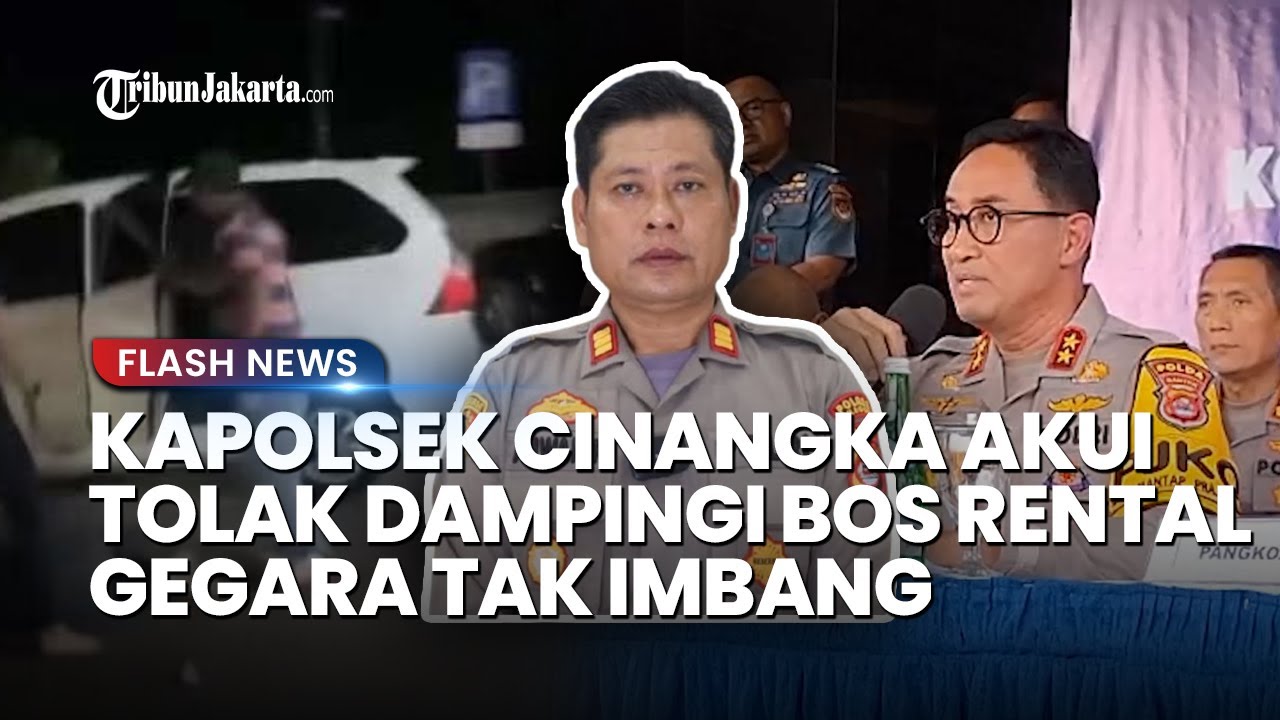 AKHIRNYA TERKUAK! Kapolsek Cinangka Akui Tolak Dampingi Bos Rental Gegara Kekuatan TAK IMBANG