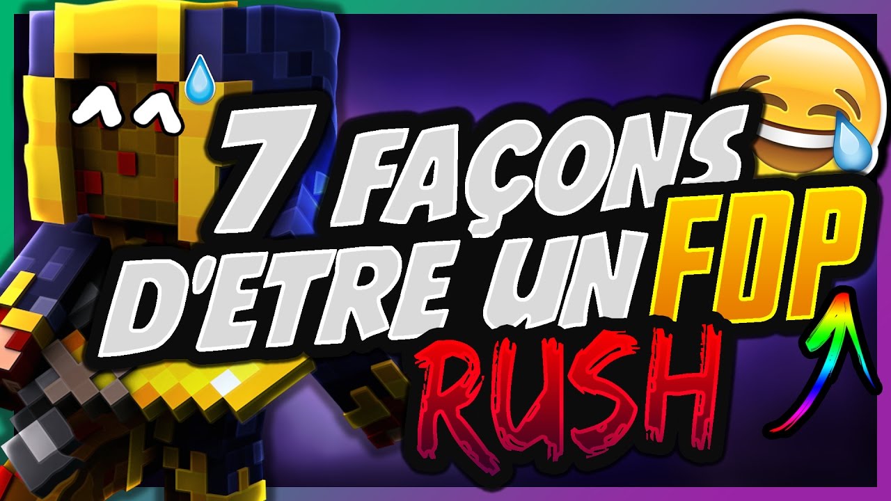 7 FAÇONS D'ÊTRE UN FILS DE P*TE EN RUSH ! ✔