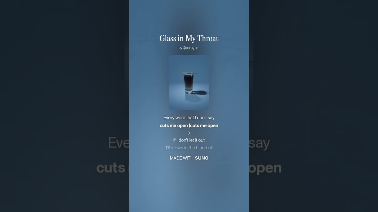 Glass in My Throat