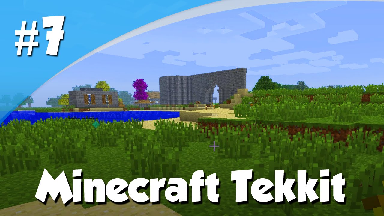 Minecraft Tekkit #7 - Benzine Pomp Bouwen