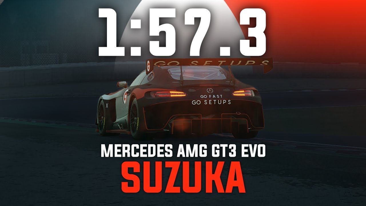 Suzuka 1:57.3 - Mercedes AMG GT3 EVO - GO Setups | ACC 1.10.2