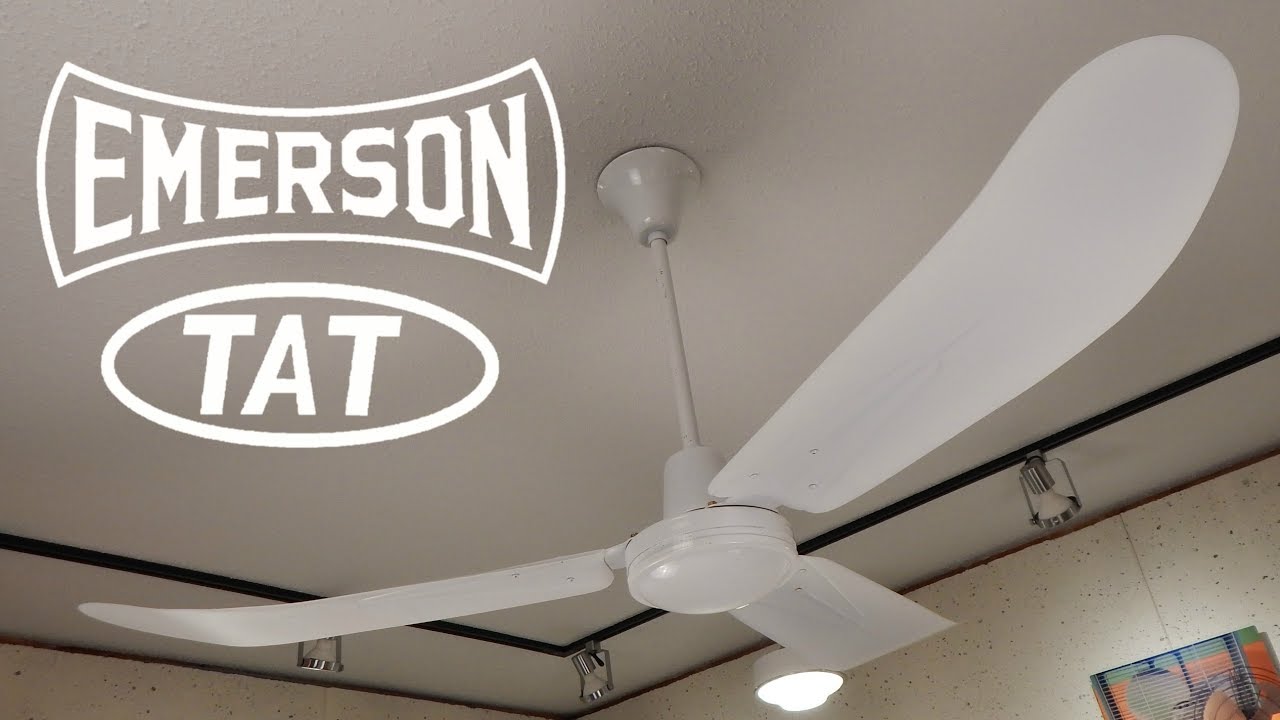 Emerson (TAT) Industrial/Commercial Ceiling Fan | 1080p HD Remake