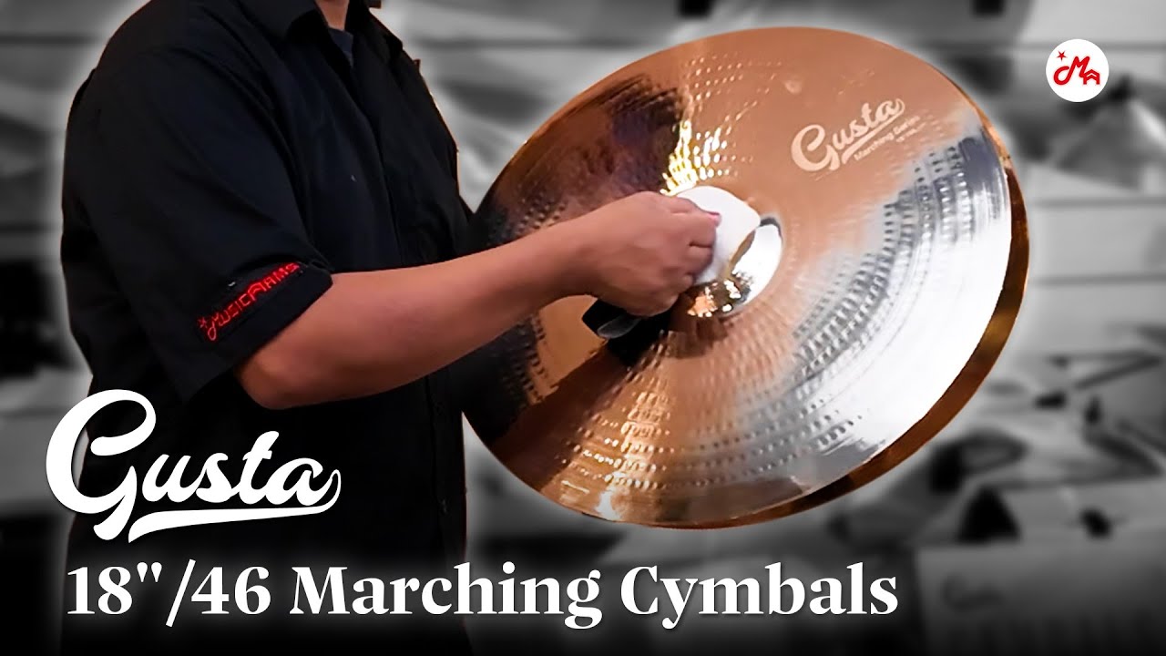 Gusta Marching Series 18” 43 cm | Cymbal Sound Test