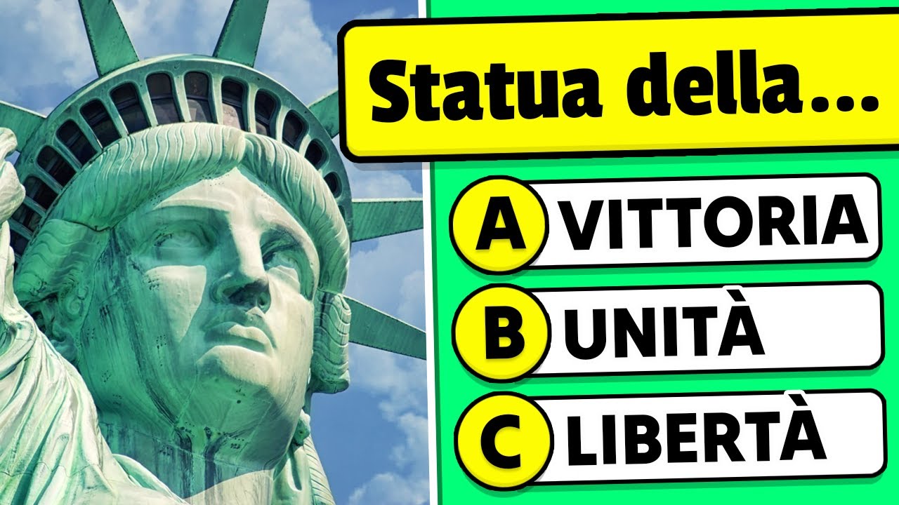 🧠 Quanto ne sai DAVVERO! | Sfida di 50 Domande 🤯✅ Quiz Cultura Generale
