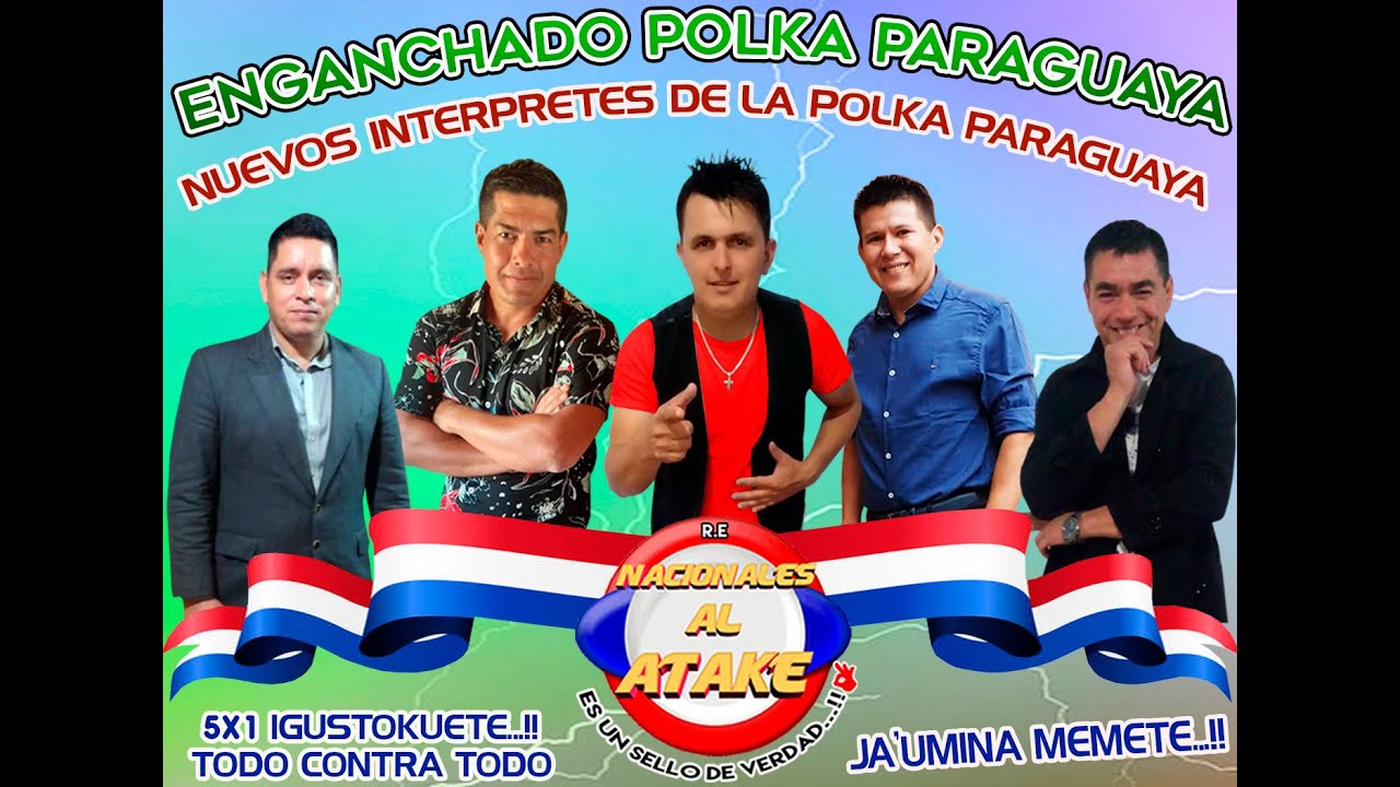 ENGANCHADO POLKA PARAGUAYA - 5X1 IGUSTOKUETE ((LOS NUEVOS INTERPRETES DE LA POLKA PARAGUAYA 2021))
