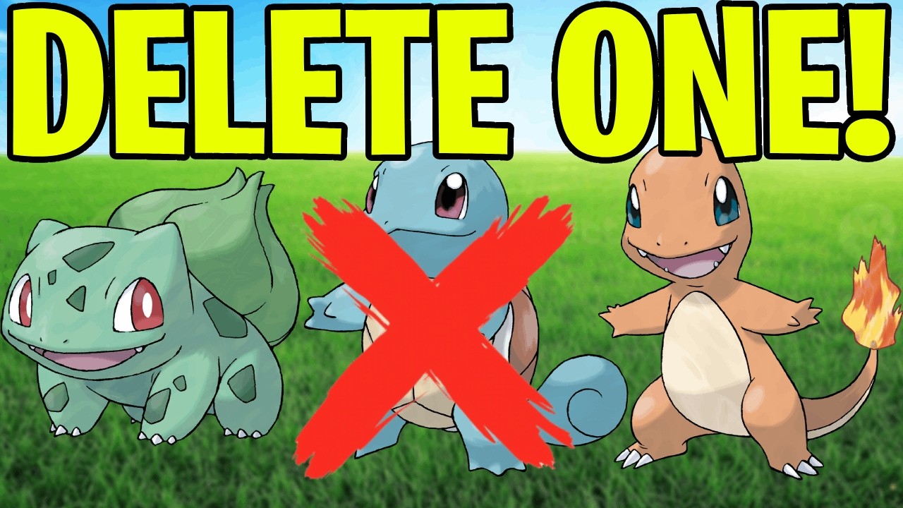 Deleting Starter Pokemon Until Only One Survives