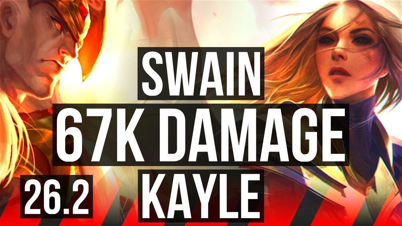 SWAIN vs KAYLE (TOP) | 67K damage | EUW Master | 26.2
