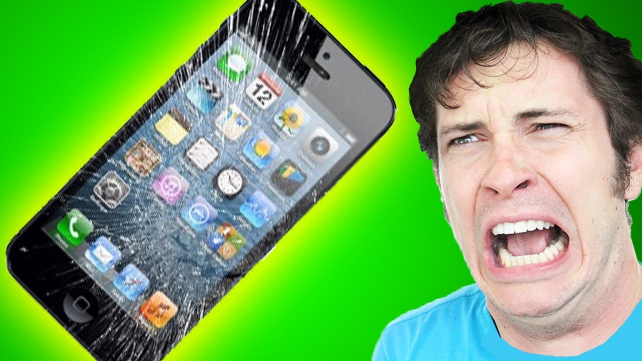 IPHONE 5 SHATTERED