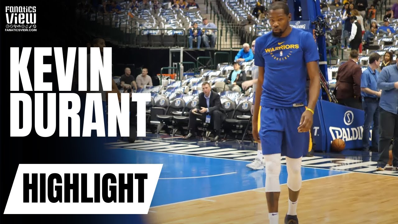 Kevin Durant works on Pull Up Jumper, Fade Away Jumper & Mid-Range Jumper | NBA on Fanatics View