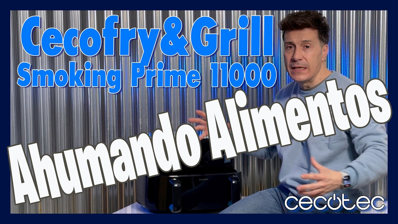 Cecofry&Grill Smokin Prime 11000. FREIDORA DE AIRE XXL con Grill y AHUMADOR