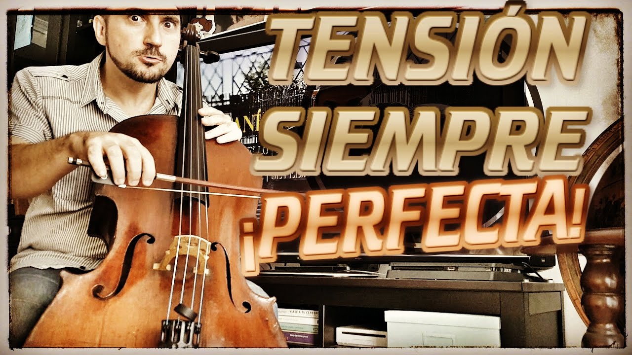 🎻 CUÁNTO TENSAR el ARCO del Violonchelo | QuickTip