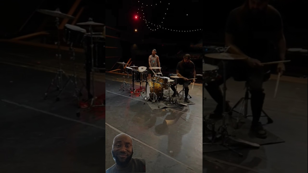 Greg Hersey and Art Cruz with crazy joint Groove