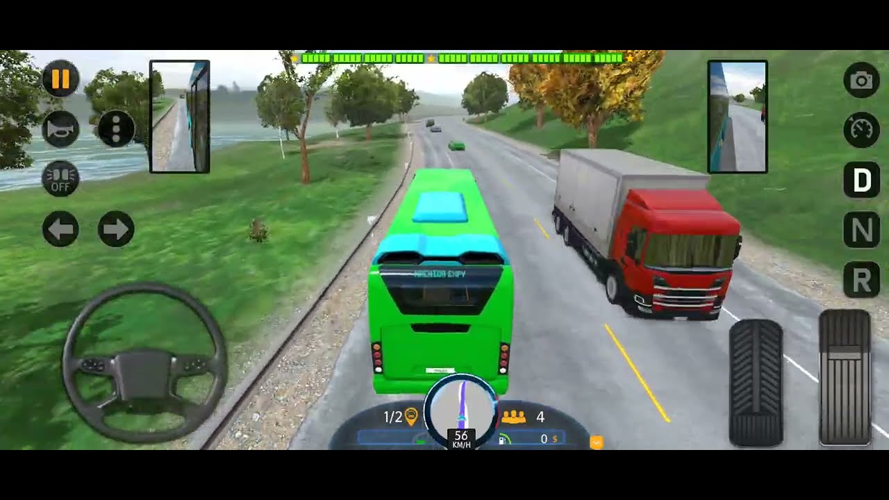 Bus Simulator EVO | TOHOKU EXPY Route 2 | Realstic Bus Simulator GamePlay in 4K