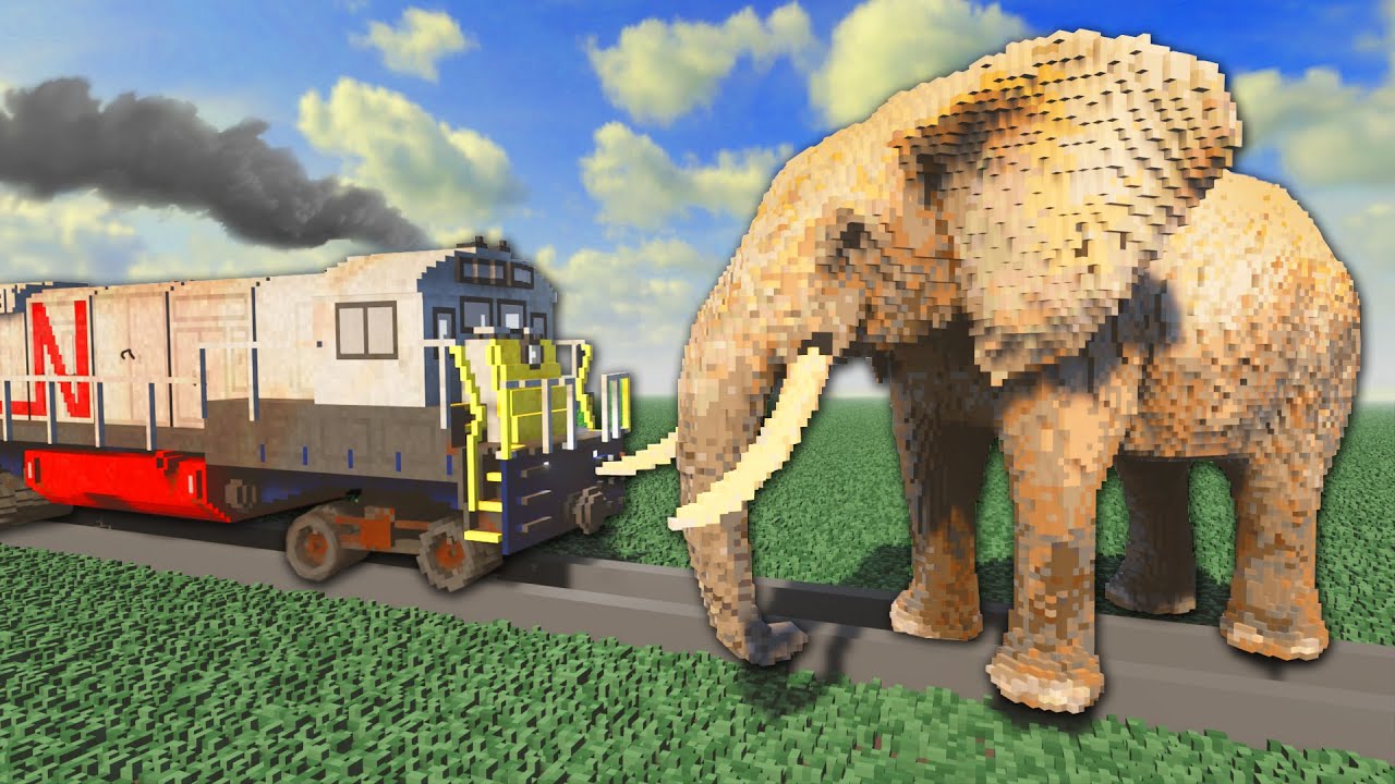 Trains vs Animals  - Teardown