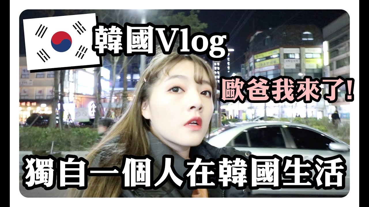 韓國Vlog🇰🇷｜獨自一個人在韓國生活的第一天 歐爸我來了!!!!｜劉力穎Liying Liu