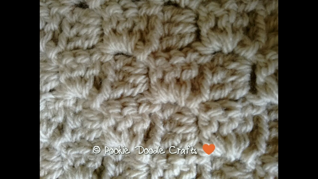Diagonal Box Stitch Crochet Tutorial Corner to Corner (C2C)