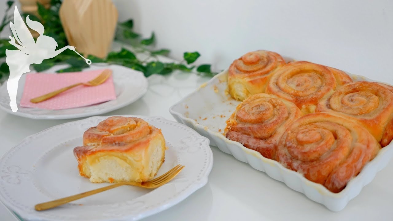 Zimtschnecken - Cinnamonrolls selber machen - Cinnamon Rolls Rezept - Kuchenfee CC
