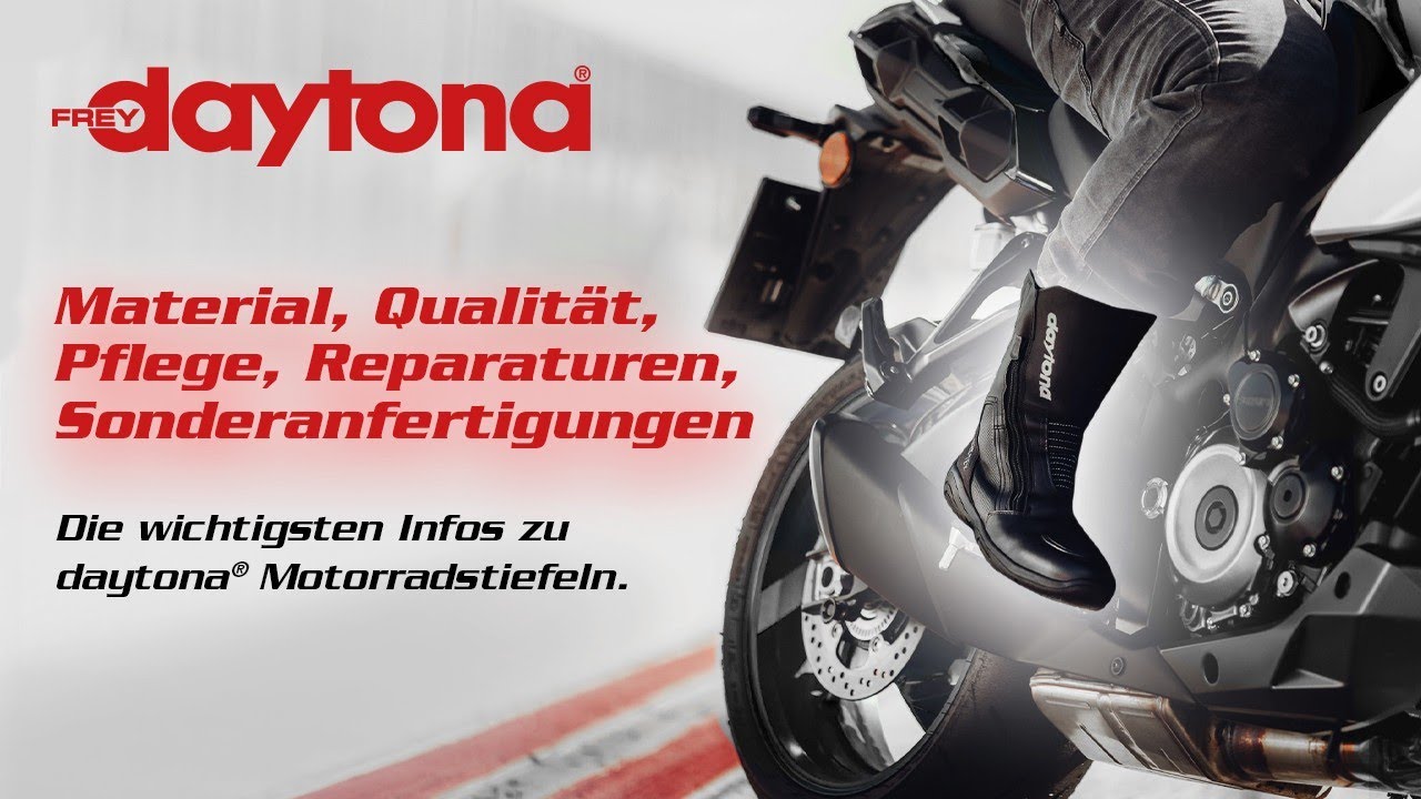Die wichtigsten Infos zu Motorradstiefeln von daytona®