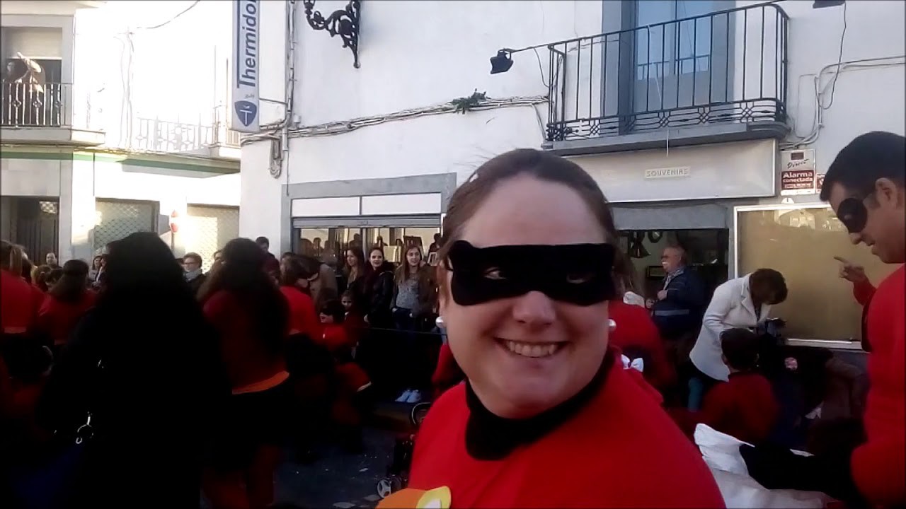 Cabalgata de los Reyes Magos de Oriente 2019 en Villanueva de Cordoba. España.