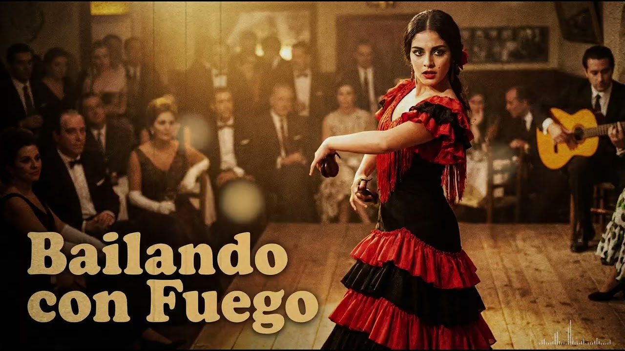 Spanish Rumba Dance 1970s Style | Bailando con Fuego Original