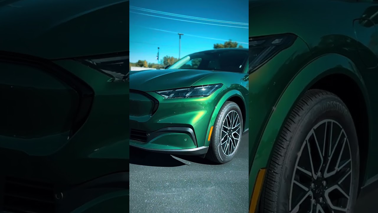 2025 Ford Mustang Mach-E In Eruption Green Metallic