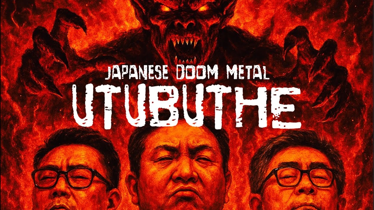 Japanese doom metal 【UTUBUTHE/うつぶせ 】スタジオリハ　2025.4.2 スタジオノア銀座店