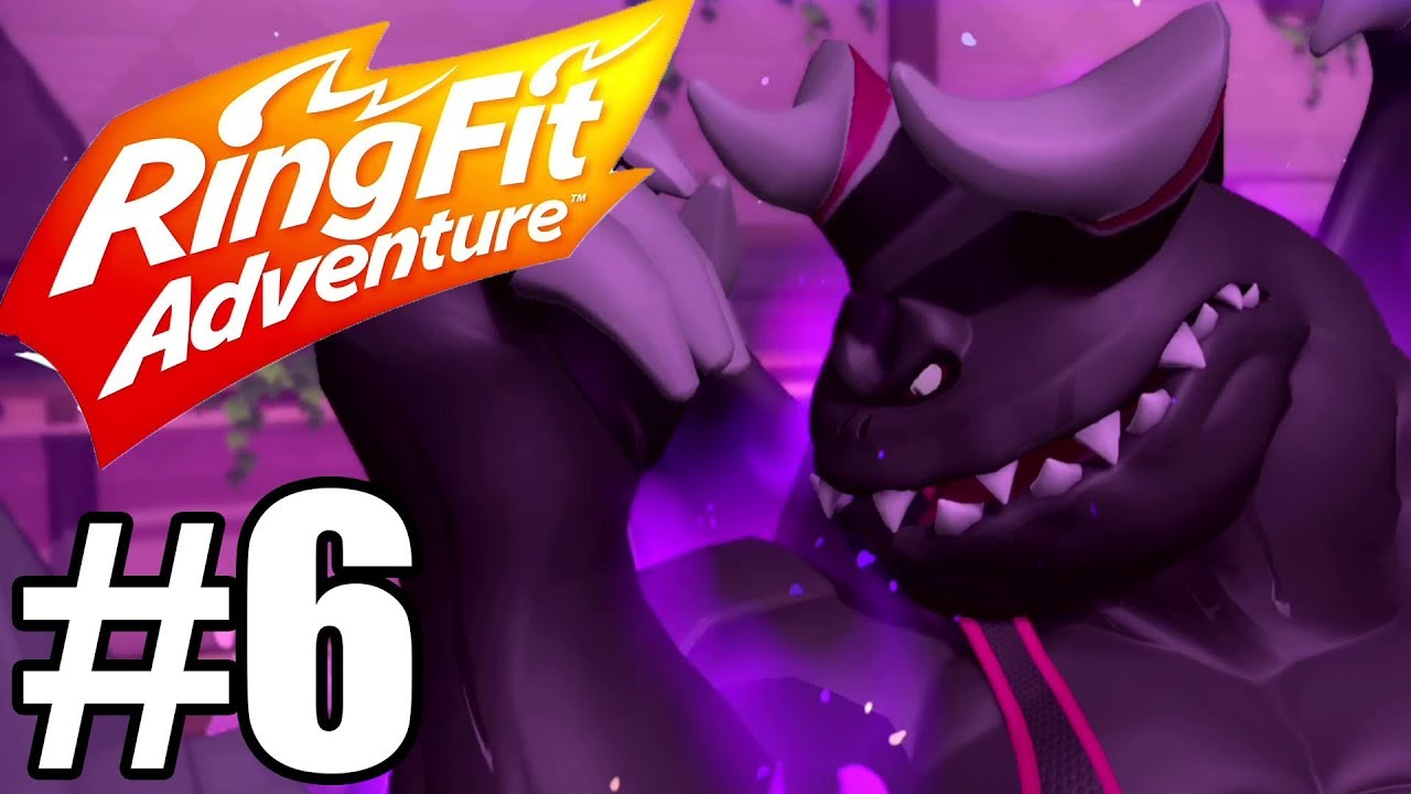 Ring Fit Adventure Gameplay Walkthrough Part 6 - World 4 Boss