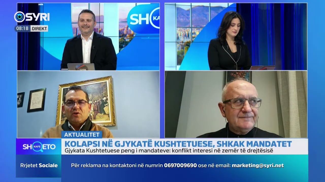 KAFE SHQETO/ Kolapsi në Gjykatën kushtetuese, shkak mandatet