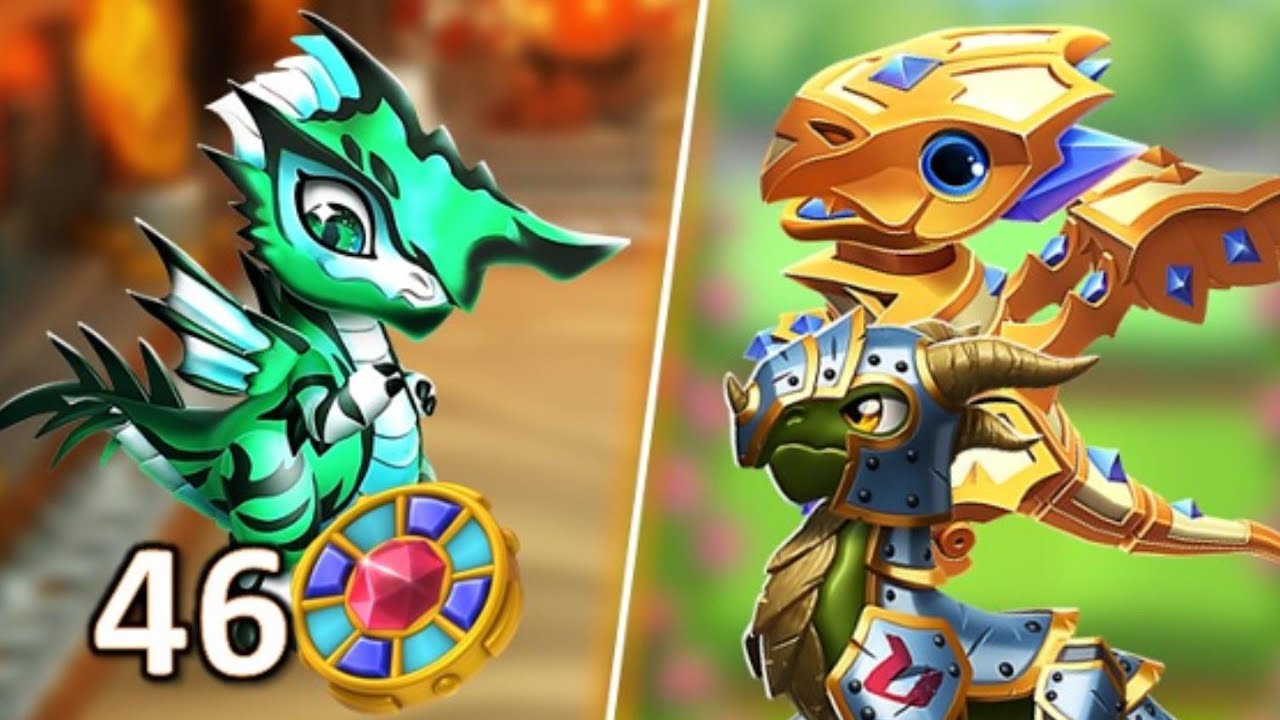 Finished Treasure Hunt with new Teal Tigerstripe Dragon | Got Veteran and Guardian Dragons | DML
