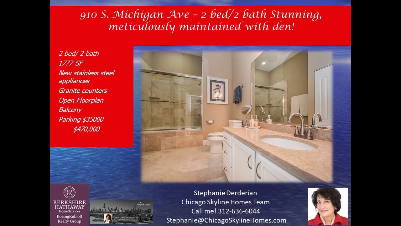 South Loop Condo on Michigan Avenue on Grant Park