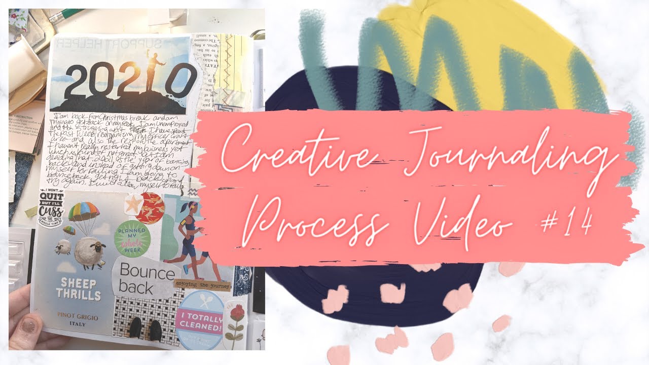 Creative Journal process video #14