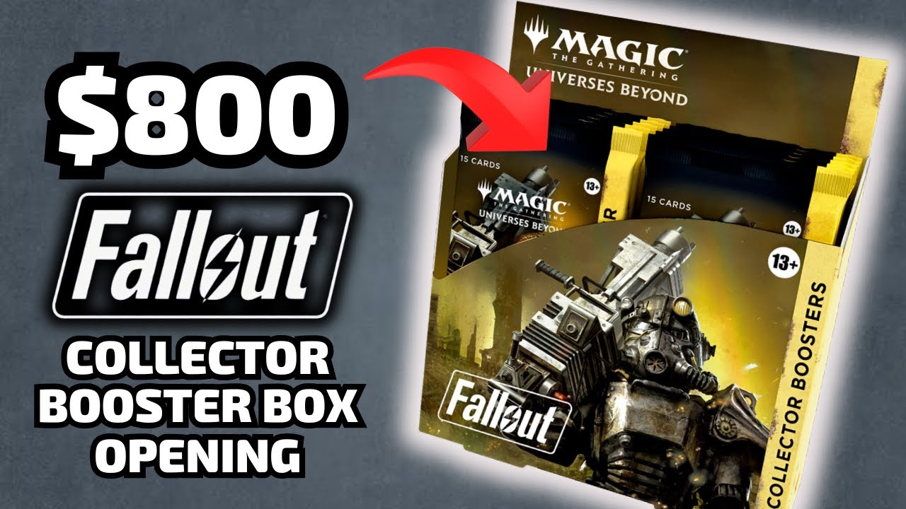 Is It a Mistake to Open an $800 Fallout MTG Collector Booster Box?