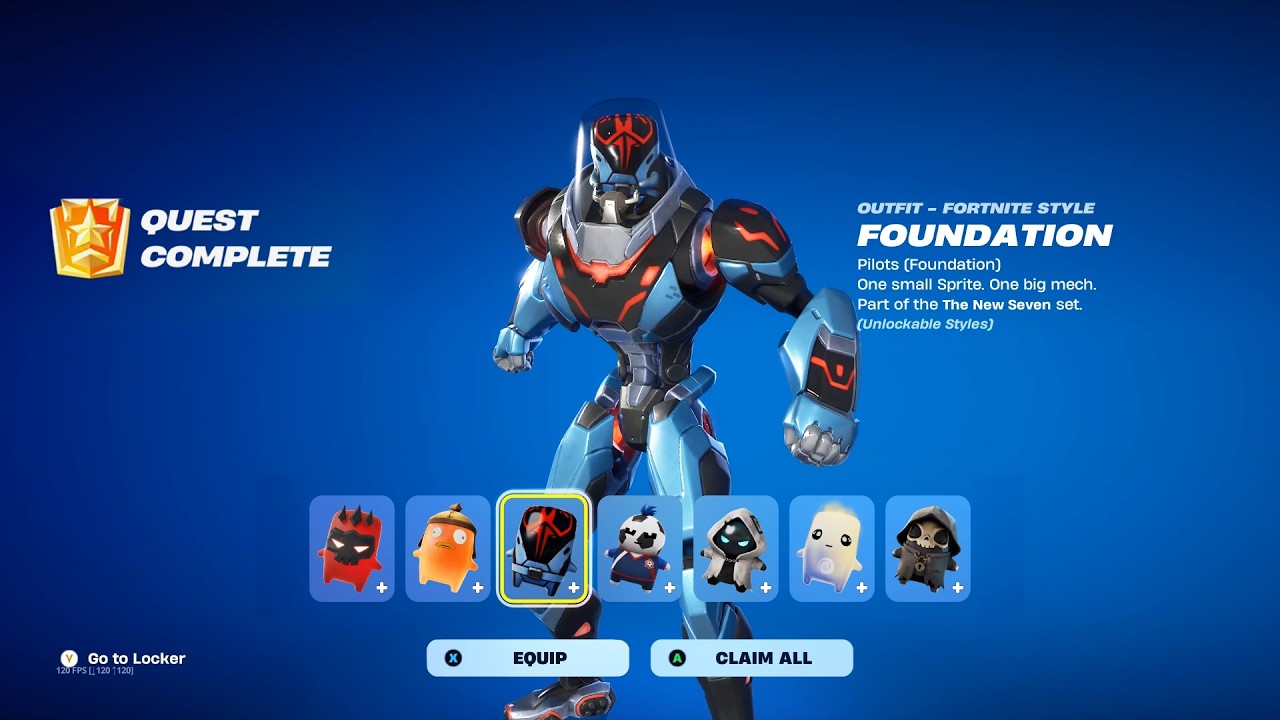 как максимально быстро найти спрайт FOUNDATION в обновлении Fortnite!