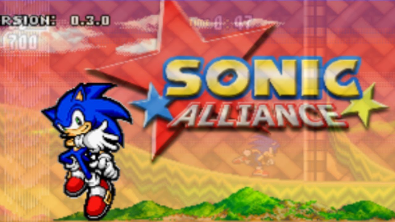 Sonic Alliance demo v03-Playthrough