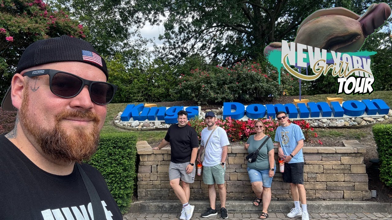 Herrschaftszeiten was sind das für ACHTERBAHNEN !? - Freizeitpark Road Trip zu Kings Dominion - VLOG