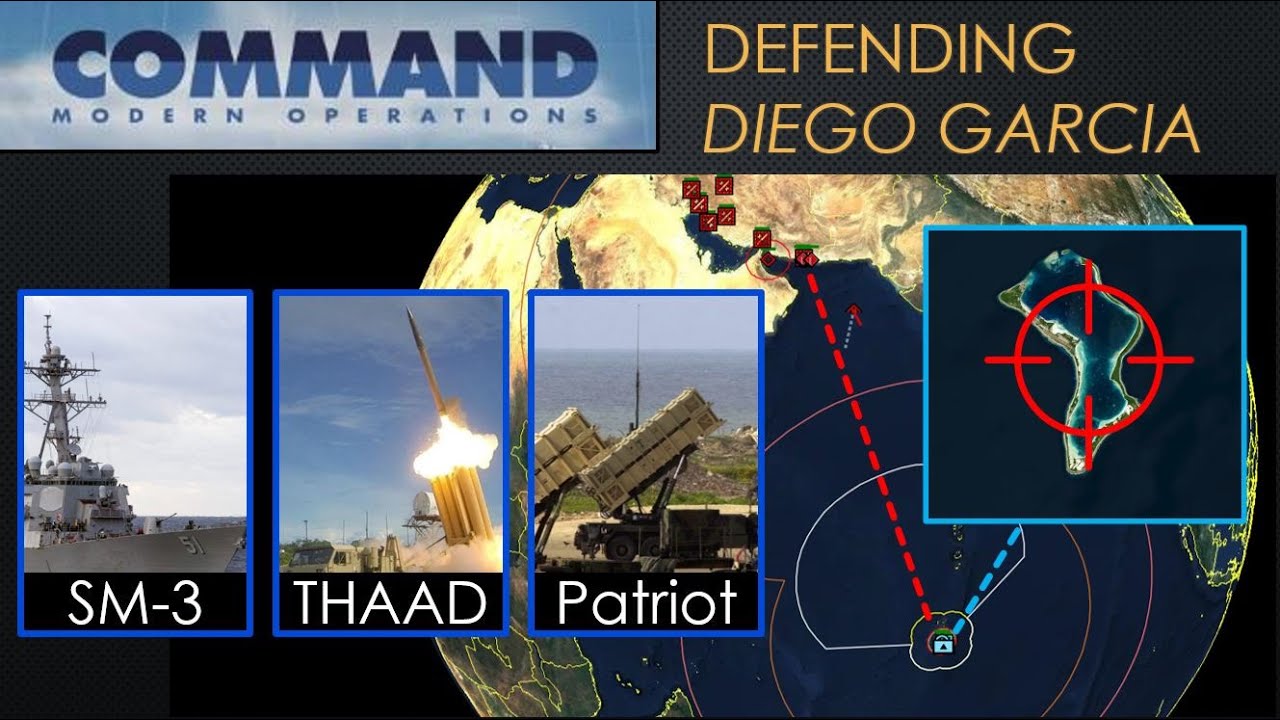 Can Iran strike Diego Garcia? How can the island be defended effectively? Command: Modern Operations